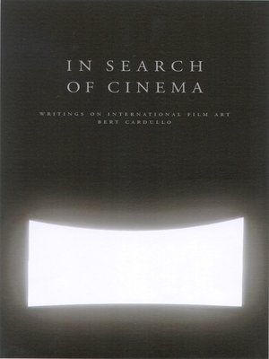 cover image of In Search of Cinema